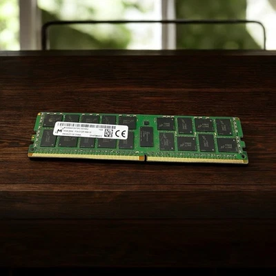 Micron 16GB 2Rx4 DDR4 Server RAM PC4-2133P-RB0-10 MTA36ASF2G72PZ - Image 1 of 3