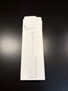 Genuine Apple Thunderbolt 2 To Thunderbolt 3 (usb-c) Connector - Picture 1 of 5