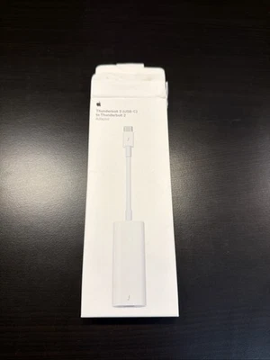 Genuine Apple Thunderbolt 2 To Thunderbolt 3 (usb-c) Connector - Image 1 of 4