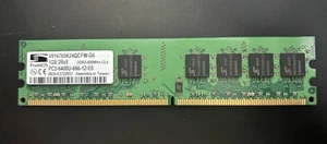 ProMOS 512MB Memory DDR2 SDRAM DIMM PC2-6400U 240-Pin V91676K24QCFWG6 - Picture 1 of 1