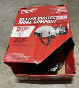 Milwaukee 48-73-1311 BOLT Black Type 2 Class E Unvented Safety Helmet - Picture 1 of 2