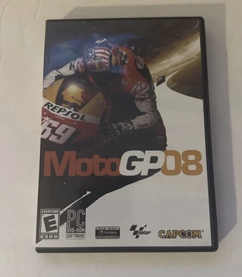 MotoGP 08 PC DVD-ROM Game 2008 Motorcycle Racing Capcom Computer Motorsport - Image 1 of 3