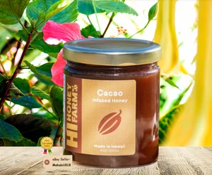 Hawaii Honey Farm - Cacao Infused Honey 9 oz. - Made in Hawaii - Picture 1 of 4