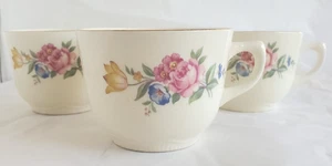 VNTG Lot of 3 Coffee/Tea Cups Marked USA  Beautiful!! W27 L04 - Picture 1 of 6