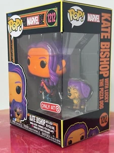 Funko POP! Marvel Kate Bishop Con Fortuna #1212 Bersaglio Luce Nero Esclusivo - Foto 1 di 7