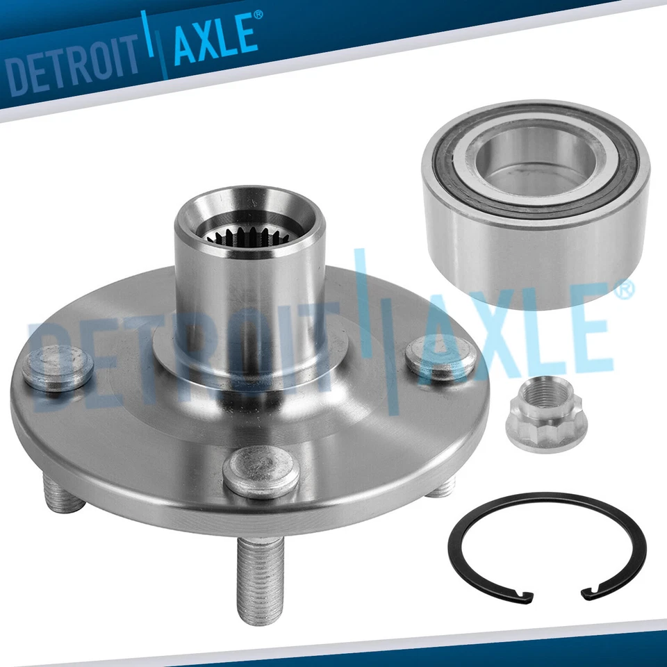 Conjunto de cojinete y buje de rueda delantera para Toyota Echo 2000-2006 Scion xA xB Foto 1 de 4