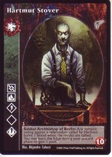 5 x Hartmut Stover VTES CCG Mixed