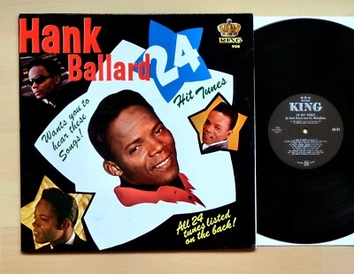 Hank Ballard ‎- 24 Hit Tunes 1966 LP 1st US King Records 950 MONO / FUNK Soul NM - Bild 1 von 4