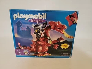 Brand New Playmobil Knights #3327 Red Dragon Discontinued item Open Box - Picture 1 of 17