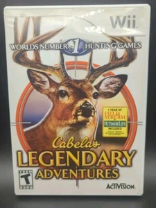 Cabela's Legendary Adventures Wii CIB With Manual. - Picture 1 of 2