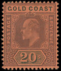 Gold Coast Scott 38-48 Gibbons 38-48 Never Hinged Set of Stamps