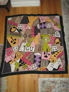 ECHO DESIGNER SCARF - SPECTACULAR DESIGN - EXTRA LARGE - BBN-12 - Picture 1 of 6