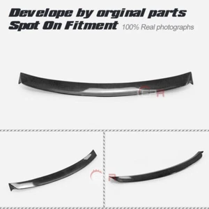 Carbon Fiber Rear Roof Trunk Spoiler Wing Lip Kits For BMW E82 (Salon) 1-Series - Foto 1 di 12