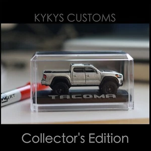 KYKYS Collector's Edition - Hot Wheels Toyota Tacoma in Silver w/ Case - Picture 1 of 5