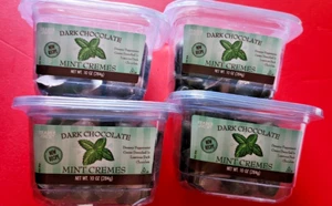4 PACK TRADER JOE'S DARK CHOCOLATE MINT CREAMS - Picture 1 of 9