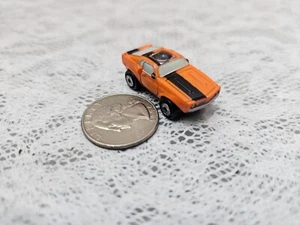 Micro Machines 69 Shelby Mustang GT 500 Privite Eyes Orange Black - Picture 1 of 5