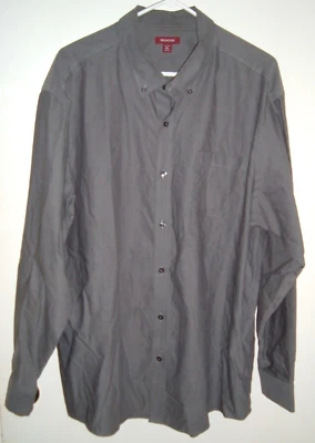 Red House Brand Adult 2XL Gray Button Down Shirt - Image 1 of 3