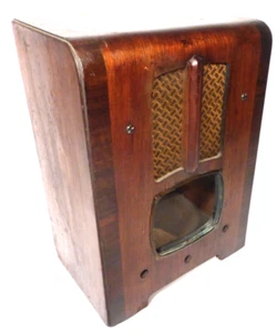 vintage EMERSON 5152 LAPIDE #1 - CONCHIGLIA IN LEGNO. 13" X 10" X 6" - Foto 1 di 6