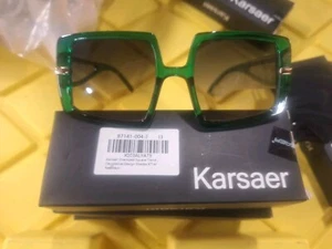 Karsaer Retro Square Round Oversized Women Sunglasses Large Frame Vintage Women - Picture 1 of 2