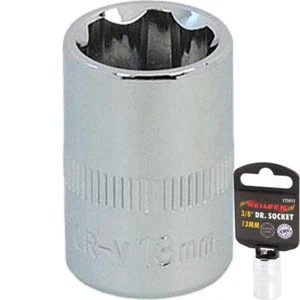 Neilsen 3/8" Drive Standard Shallow Square Metric Single Socket 13mm - Picture 1 of 3