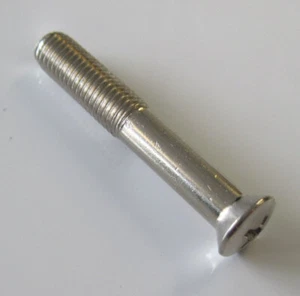 Fender Bolt, Micro Tilt Neck Adjust, 1/4-28x1-9/16, Nickel (1) - Picture 1 of 1