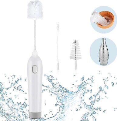Electric Baby Bottle Cleaner With 3 Pcs Replaceable Toddler • 16.21€