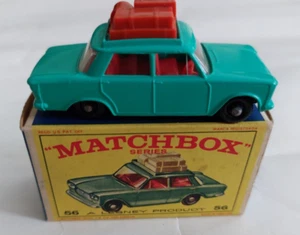 MATCHBOX NO 56 B FIAT 1500 1965 IN EXCELLENT CONDITION IN EARLY TYPE BOX . - Picture 1 of 15