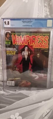 Vampiress Carmilla Magazine #2 May 2021 CGC 9.8 HIGHEST GRADED  - Image 1 of 3