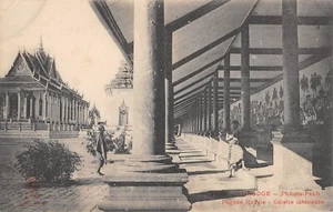 CPA CAMBODGE / PHNOM PENH / PAGODE ROYALE / GALERIE INTERIEURE - Picture 1 of 1