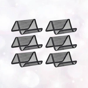 6 Pcs Geschäftskartenhalter Inhaber Für Unternehmen Unternehmensorganisator - Afbeelding 1 van 11