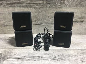 PAIR Cambridge Soundworks / Creative Cube Satellite Speakers SH5 - Picture 1 of 4