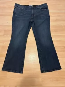 Women's Sonoma Stretch Jeans Size 20W 43x29 1/2 Elastic Waist - Picture 1 of 5