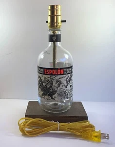 Espolon Blanco Table Desk LAMP Bar Lounge Decor Liquor Bottle Party Light - Picture 1 of 4