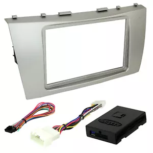95-8218S Double Din Radio Install Dash Kit & Amp Turn-On for Camry, Car Stereo - Bild 1 von 5