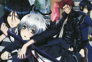 postcard K Project anime Isana Yashiro Shiro Yatogami Kuro Suoh Mikoto Reisi - Picture 1 of 2