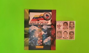 Panini Copa America 2007 Complete Loose Stickers Set + Empty Album🔥