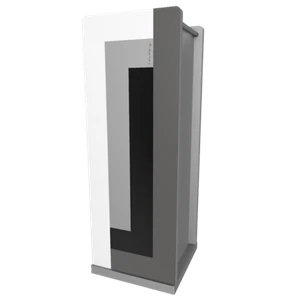 Stripes portaombrelli moderno da ingresso geometrico color nero grigio bianco - Foto 1 di 1