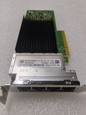 New LENOVO Intel ‎X710-T4L 03GX566 10G 4 Ports 10GBASE-T Network Adapter - Image 1 of 2