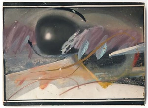 Bayat Keerl 1976 Hand Signed Unique Painting On Wood - Picture 1 of 3