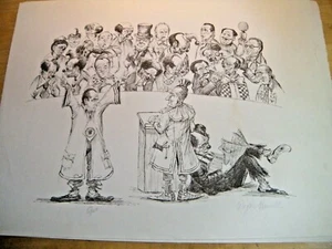 Wayne Howell, R. Nixon "I Am The President II" Signed & Numbered Ltd. Ed. Litho. - Picture 1 of 4
