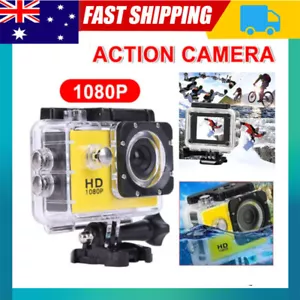 4K HD Sport Camera Action Camera Underwater Camera LCD Camcorder for Diving AUS - Picture 1 of 12