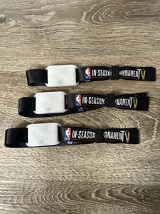 2023 NBA In-Season Tournament Wrist Band Bracelet LA Lakers Champions Lot 3 Qty - Picture 1 of 4