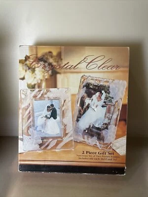 Brand New Crystalclear Narcissus two picture frame set. Hard To Find 8X10 & 5X7 - Image 1 of 4