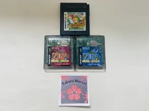 Nintendo Gameboy Color The legend of Zelda Oracle of Ages Seasons Japanese Game - Picture 1 of 61
