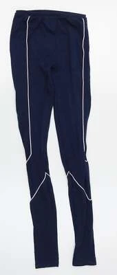 ellesse Womens Blue Cotton Blend Jogger Leggings Size 4 L28 in — 第 1/4 张图片