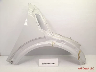 Mini Cooper S Countryman R60 R61 2013 guardabarros delantero derecho blanco claro Foto 1 de 4