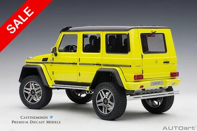 AUTOart Mercedes-Benz G500 4X4 Amarelo - 1:18 76319 - Imagem 1 de 4