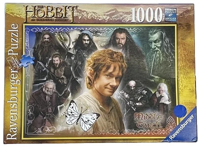 Ravensburger Hobbit Lord of The Rings 1000 Pc Jigsaw Puzzle 27”x20” COMPLETE - Image 1 of 4