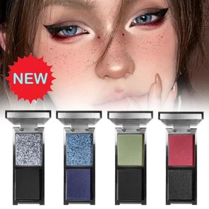 MGL Double Color Dark Eye Shadow Disc Matte Eye Shadow H OT - Picture 1 of 23