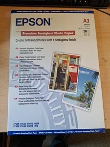 Epson Premium Semigloss Photo Paper A3 - Picture 1 of 4